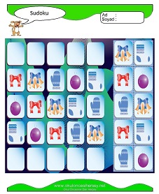 Sudoku Çocuk Bulmacaları